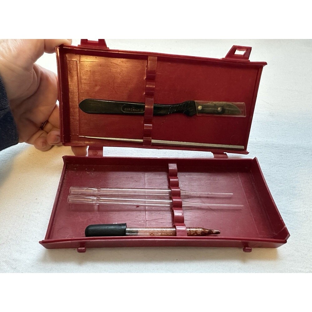 Clay Adams Dissection Kit w/ Case & 5 Tools~ Vintage